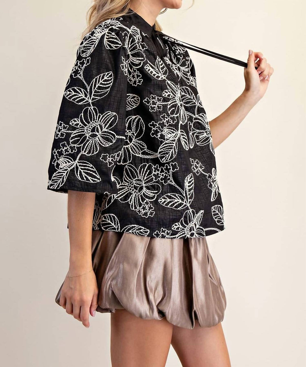 Glam - Anflo Floral Top