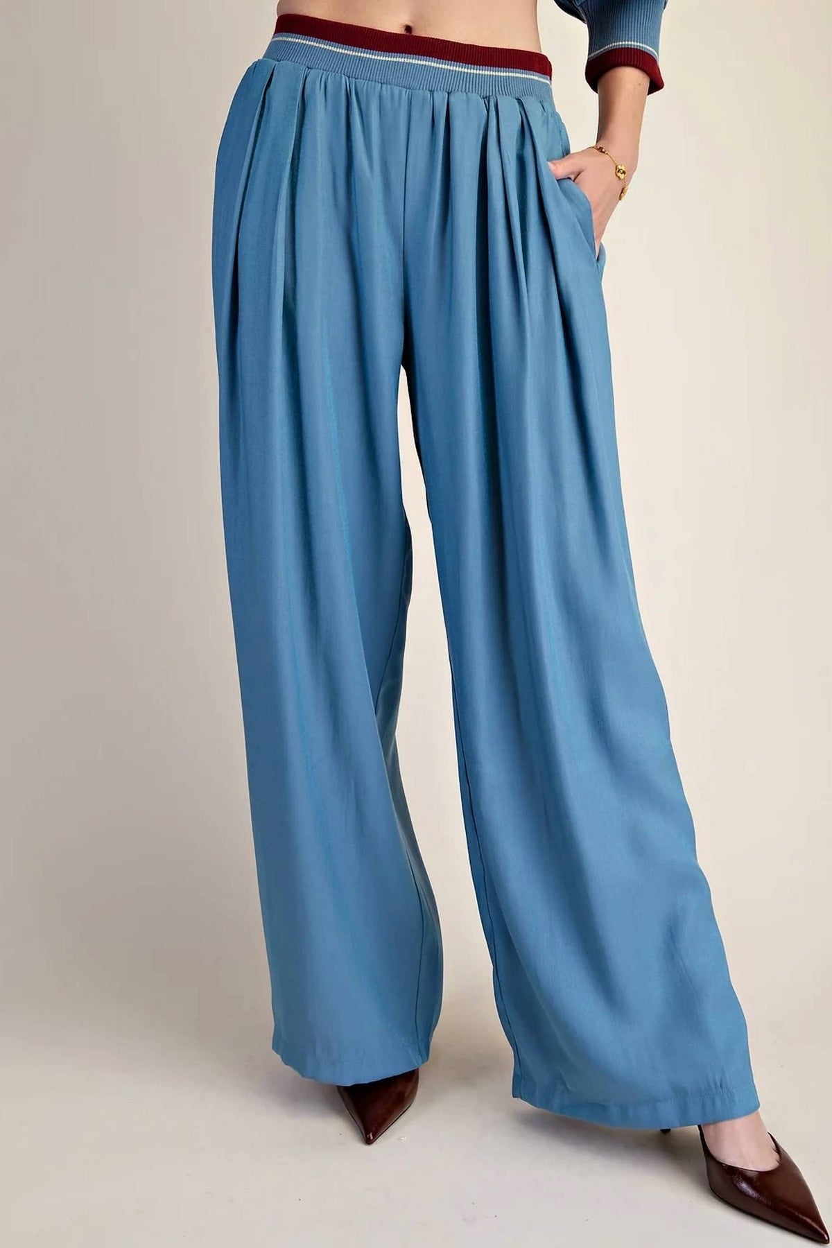 Glam - Flowy Wide Leg Pants