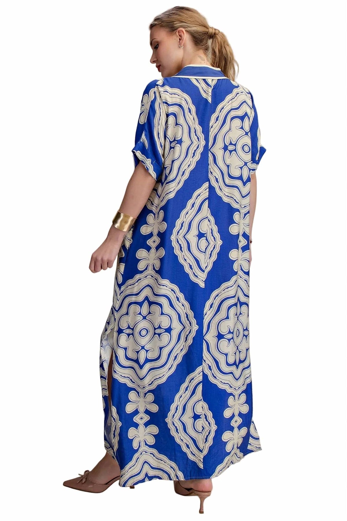 Glam - Mandala Caftan Maxi Dress