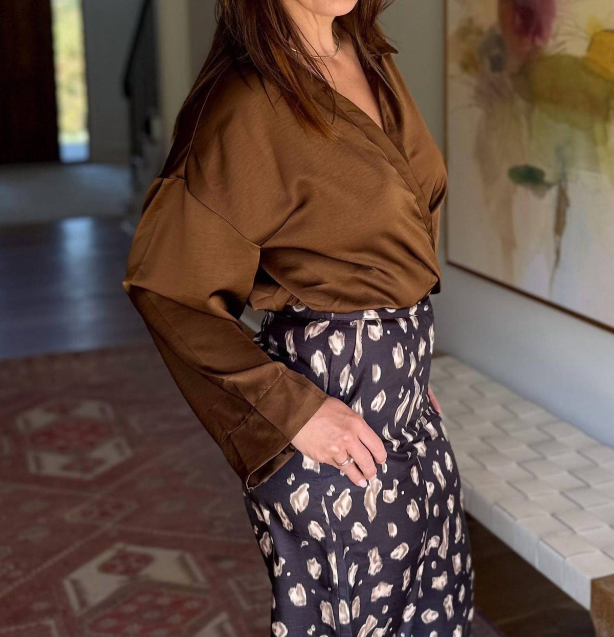 Glam - Maple Leaf Blouse