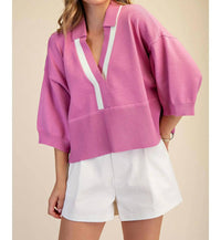 Glam - Prep And Proper Knit Top