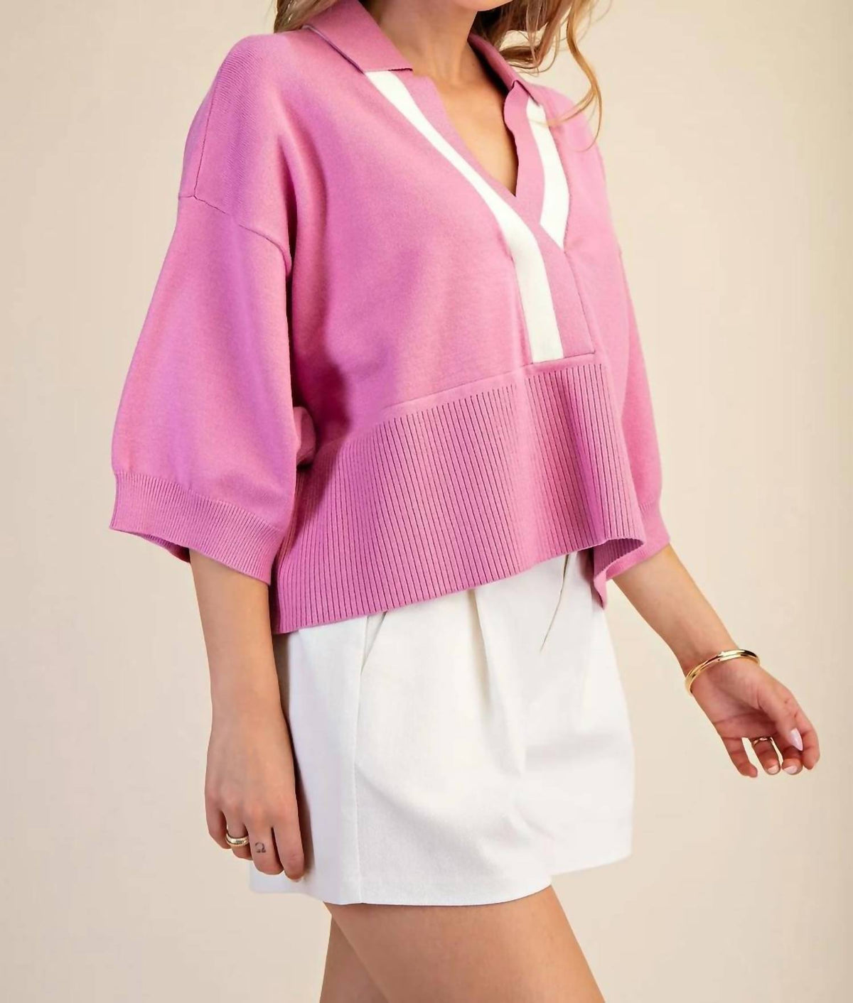 Glam - Prep And Proper Knit Top