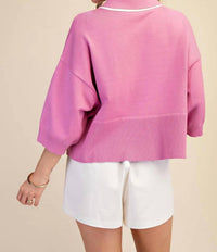 Glam - Prep And Proper Knit Top