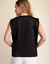 Glam - Rhobes Sleeveless Everyday Top