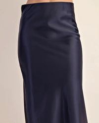 Glam - Satin Midi Skirt