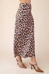 Glam - Wild Card Midi Skirt - animal - clothing - knee - length - skirts
