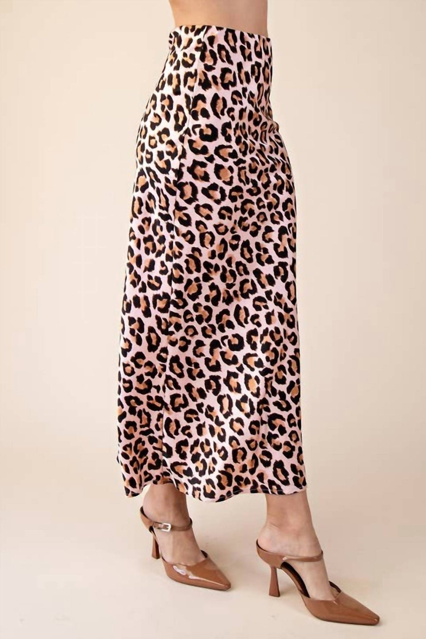 Glam - Wild Card Midi Skirt - animal - clothing - knee - length - skirts