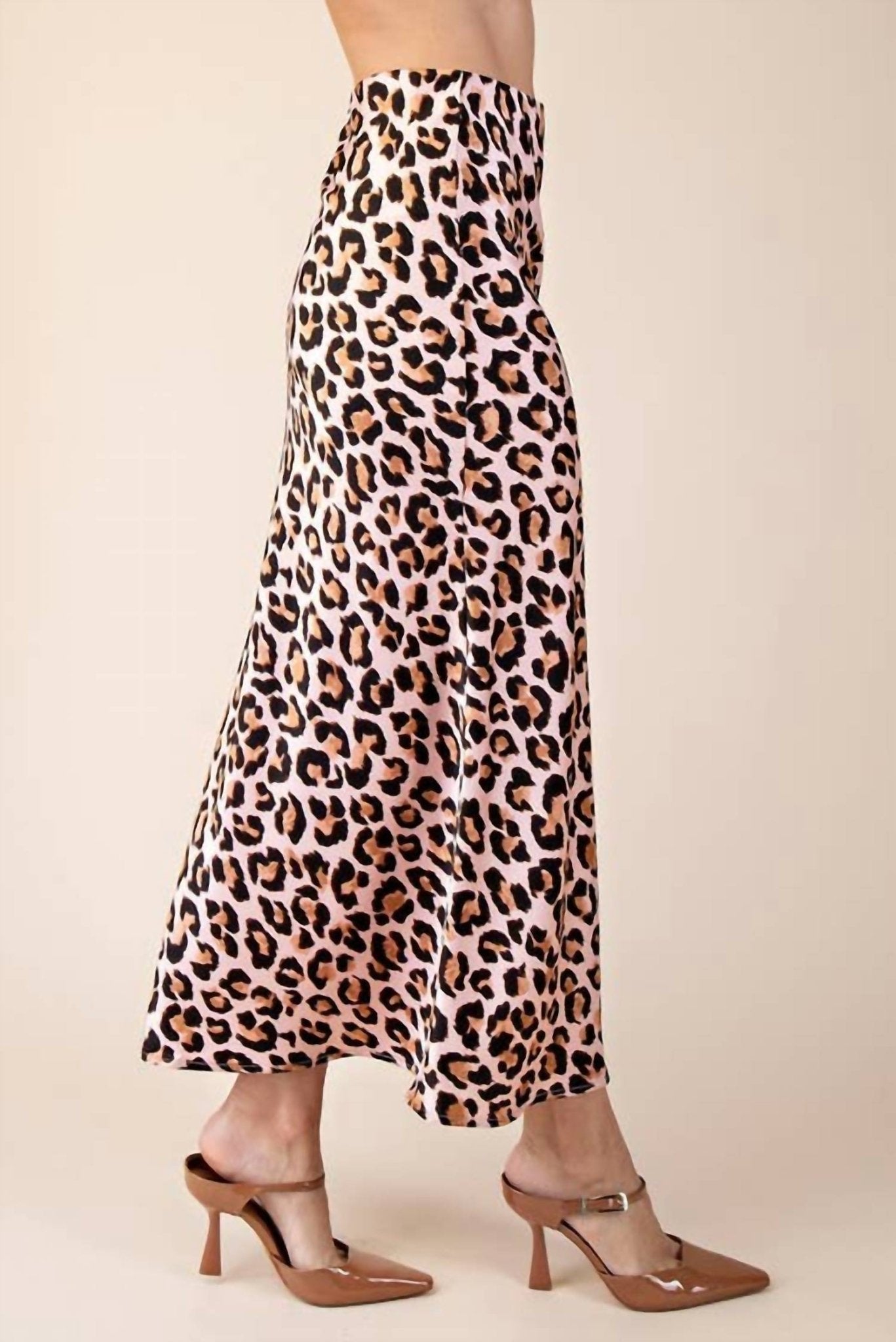 Glam - Wild Card Midi Skirt - animal - clothing - knee - length - skirts