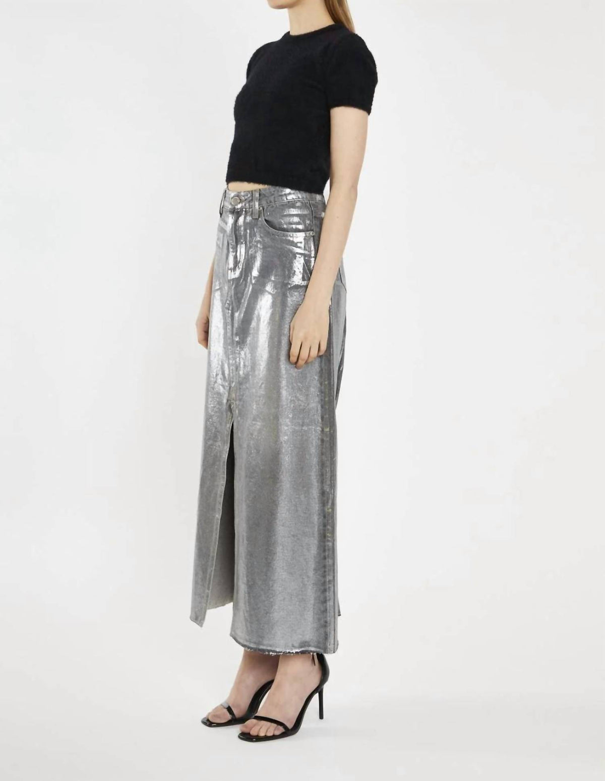 Glamorous - Women's Fluffy Knit Crop Jumper