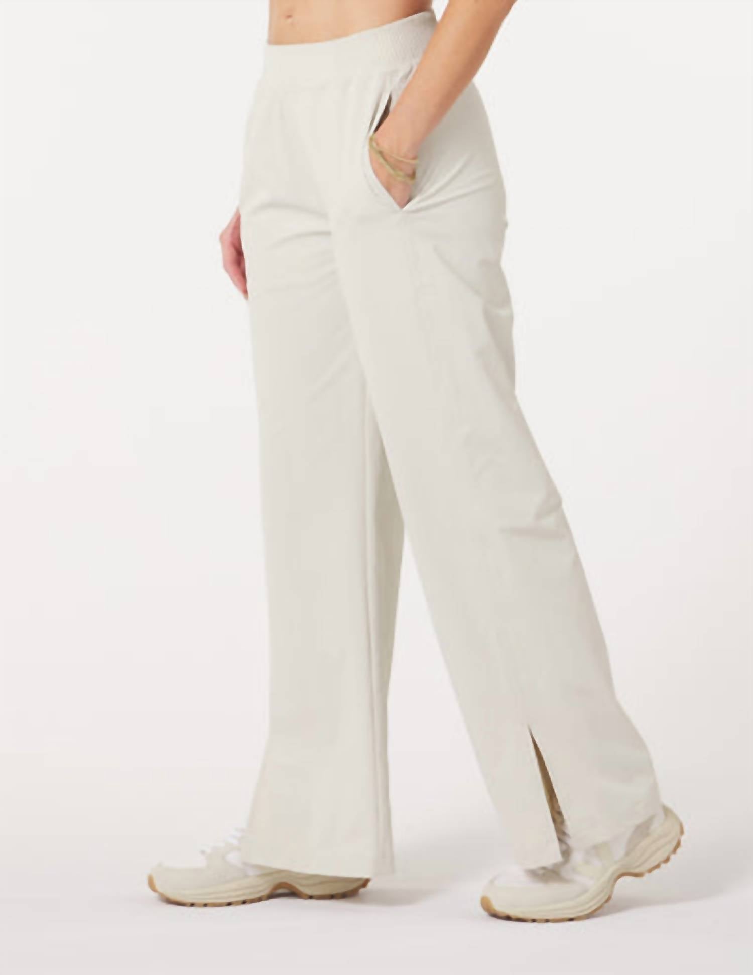 Glyder - Charlotte Relaxed Pant - beige - clothing - pants