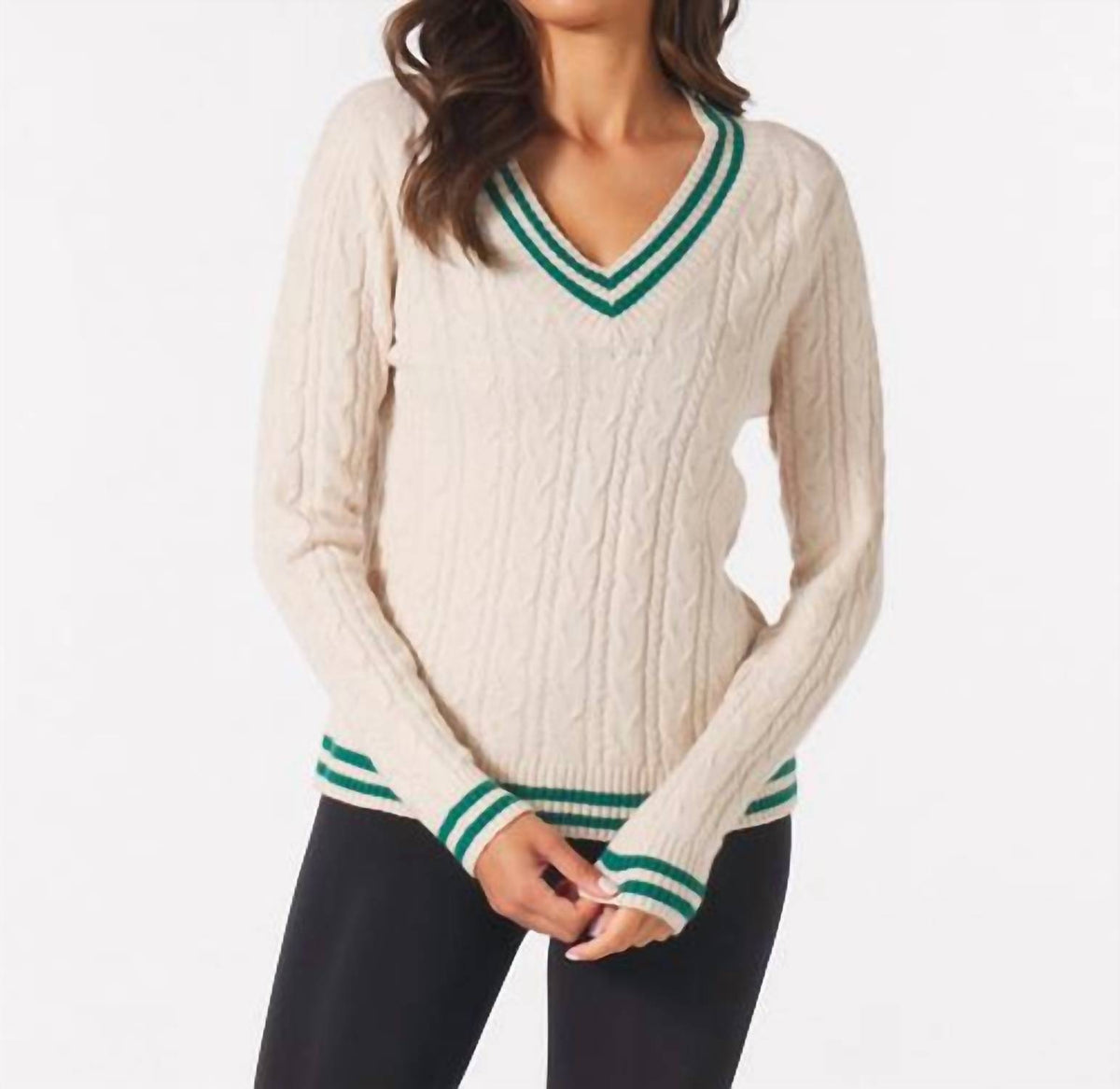 Glyder - Hanalei Cable Knit Sweater