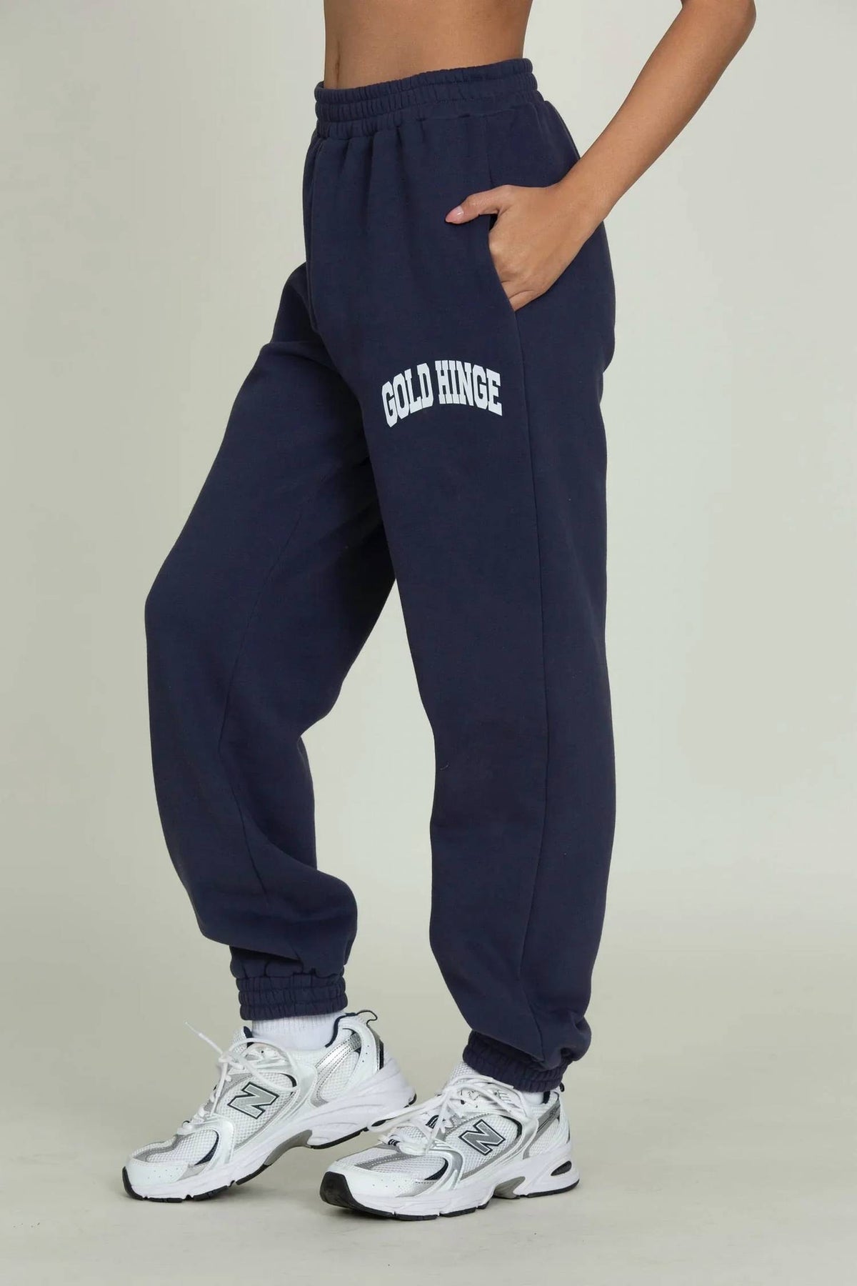 Gold Hinge - Cinched Jogger Ankle Sweat Pants