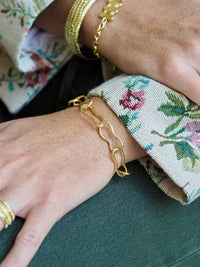 Goldbug Collection - Women's Peanut Link Bracelet