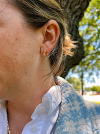 Goldbug Collection - Women's Peanut Studs Earrings