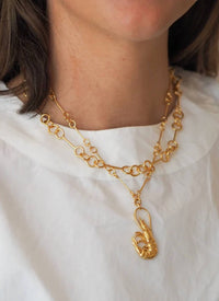 Goldbug Collection - Women's Shrimp Charm Pendant