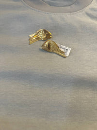 Goldie - Fish Drop Earrings - earrings - gold - jewelry