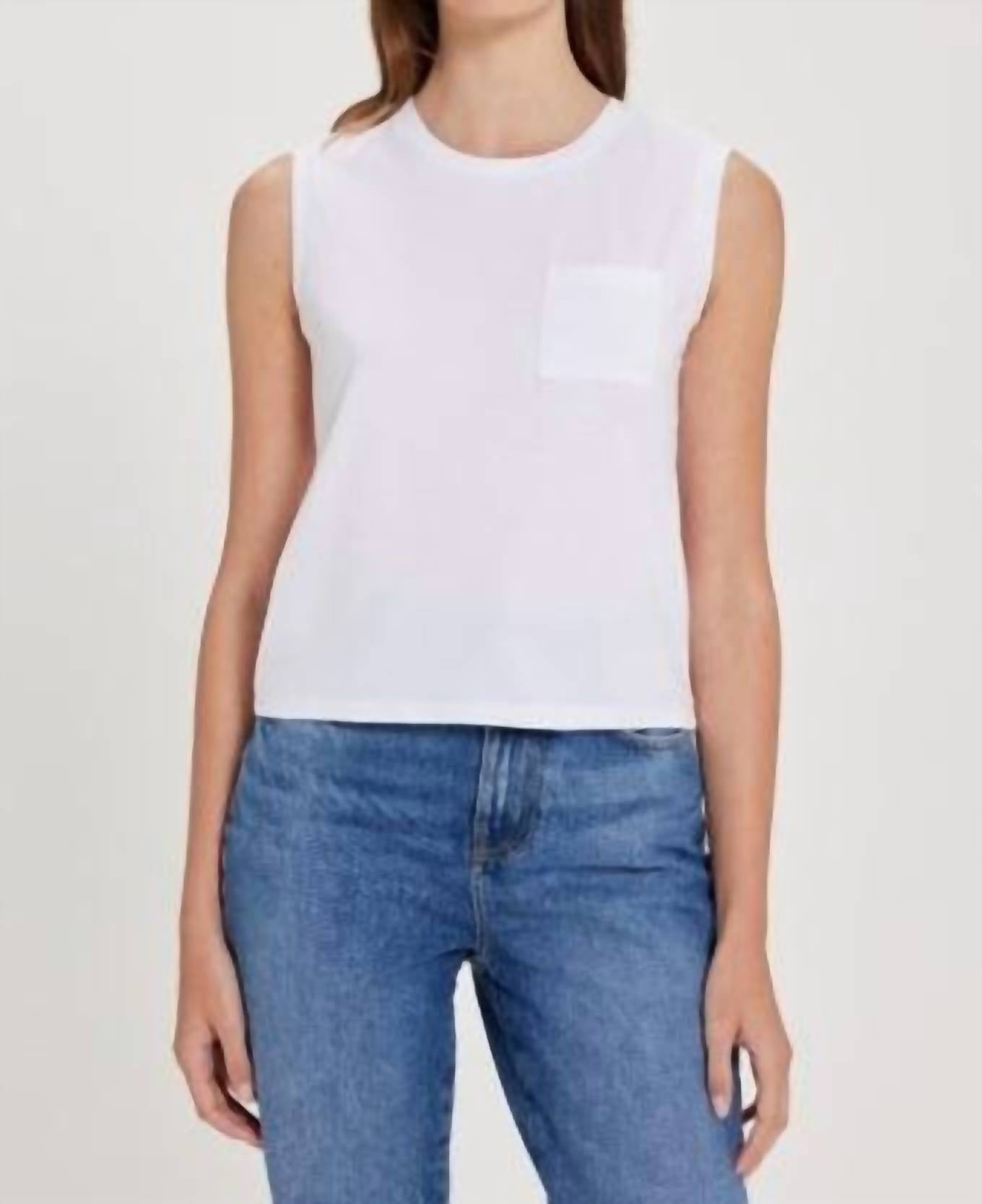 Goldie Lewinter - POCKET TEE - clothing - muscle - tees - shirts