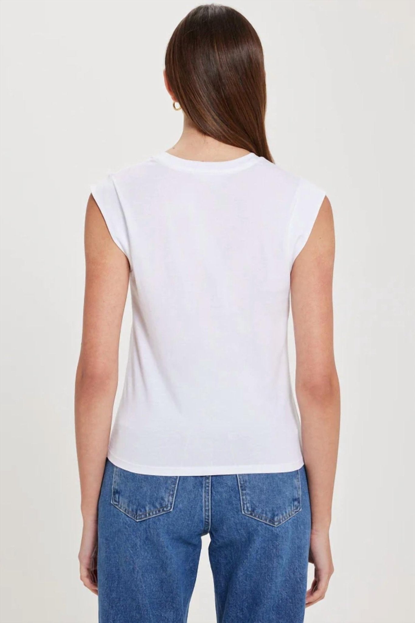 Goldie Lewinter - Signature Cap Sleeve Top - blouses - clothing - cotton