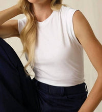 Goldie Lewinter - Signature Cap Sleeve Top - blouses - clothing - cotton