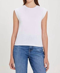Goldie Lewinter - Signature Cap Sleeve Top - blouses - clothing - cotton