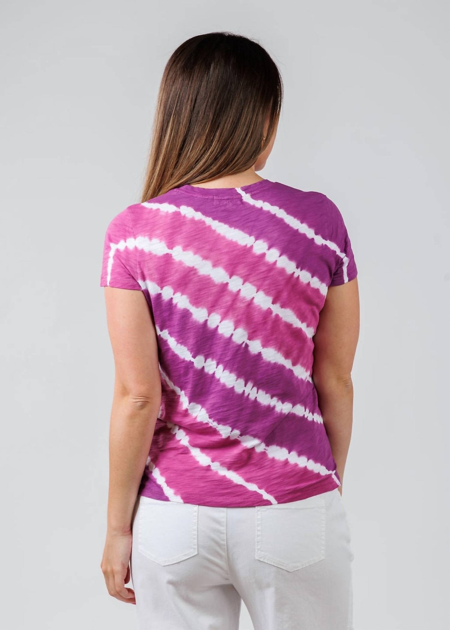 Goldie - Lightning Tie Dye Boy Tee - clothing - cotton - purple