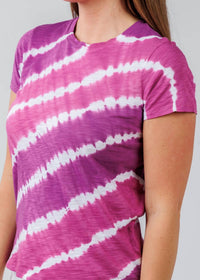Goldie - Lightning Tie Dye Boy Tee - clothing - cotton - purple