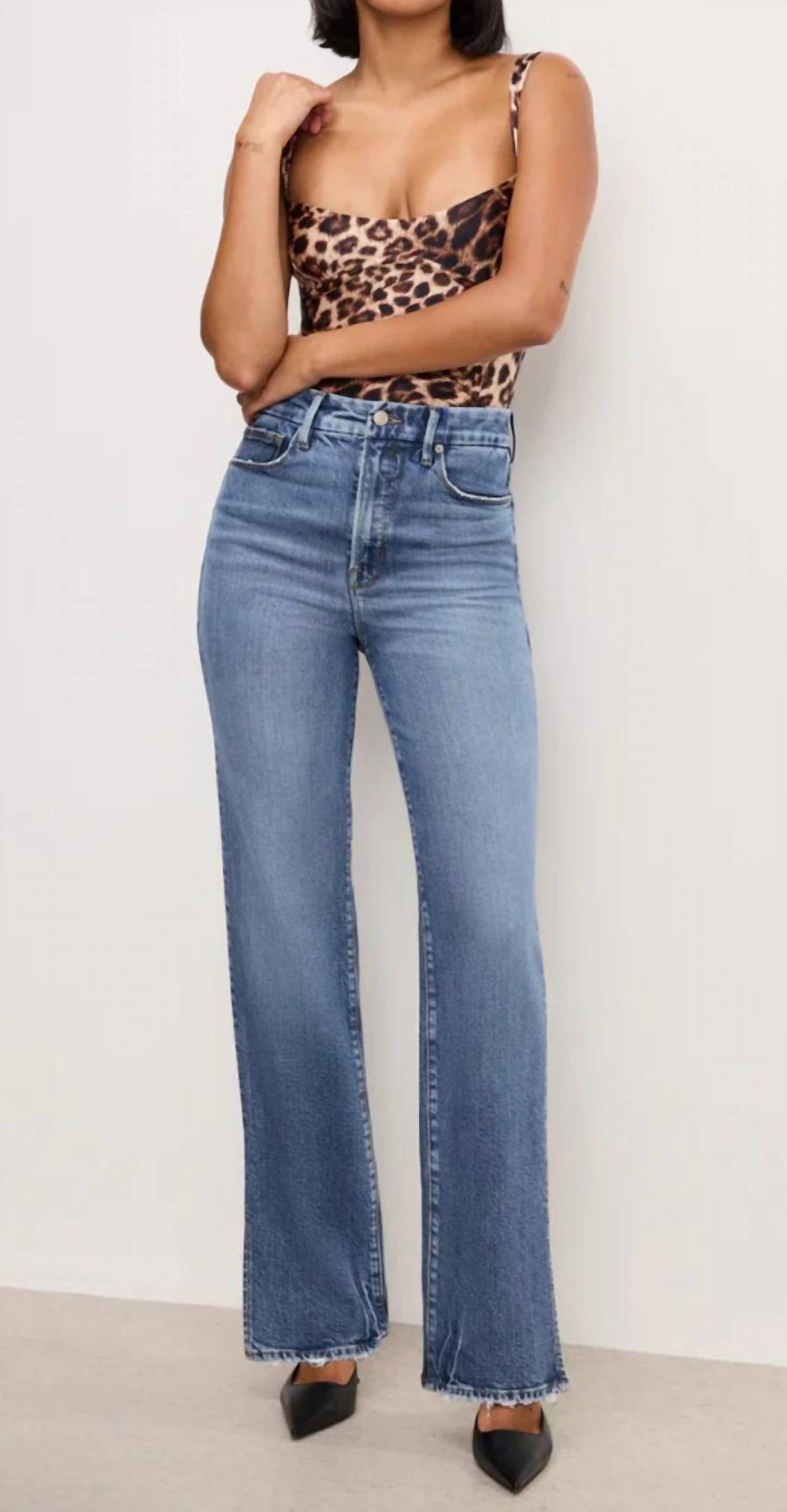 Good American - GOOD BOY STRAIGHT JEANS