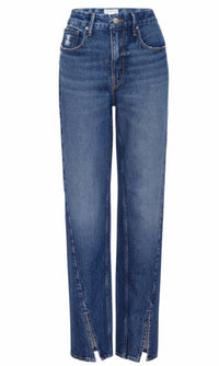 Good American - Good Icon Twisted Slit Jeans