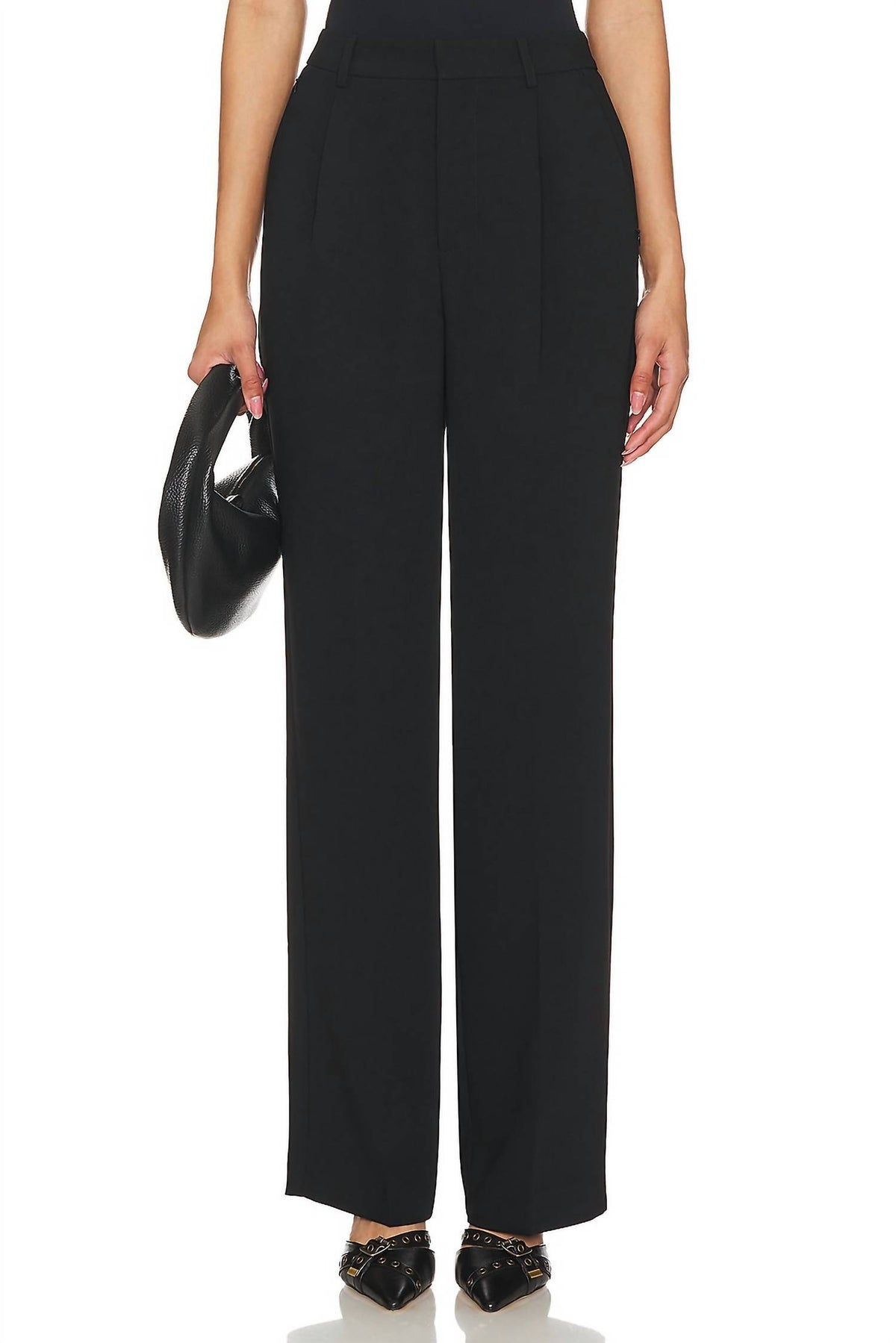 Good American - Luxe Suiting Column Trouser
