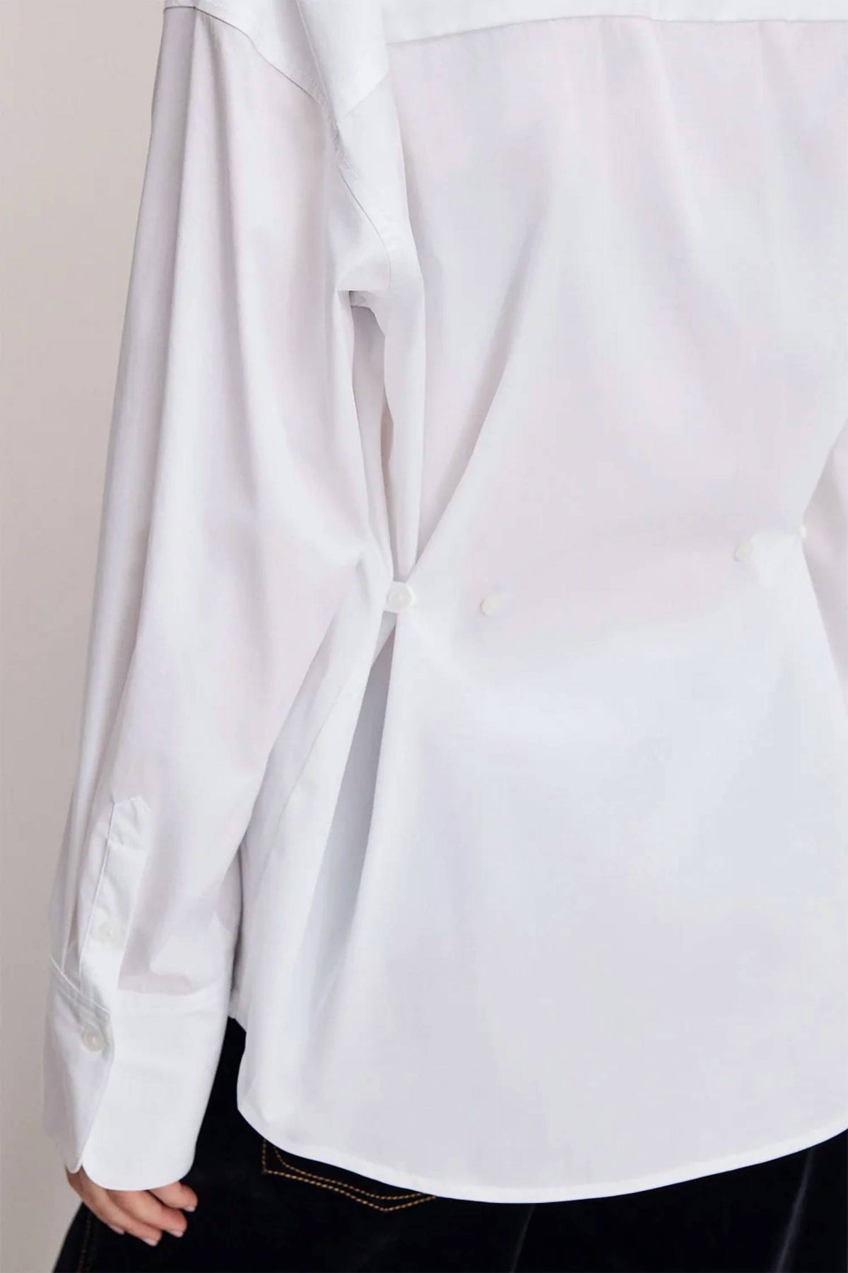 Good American - POPLIN OVERSIZED SHIRT
