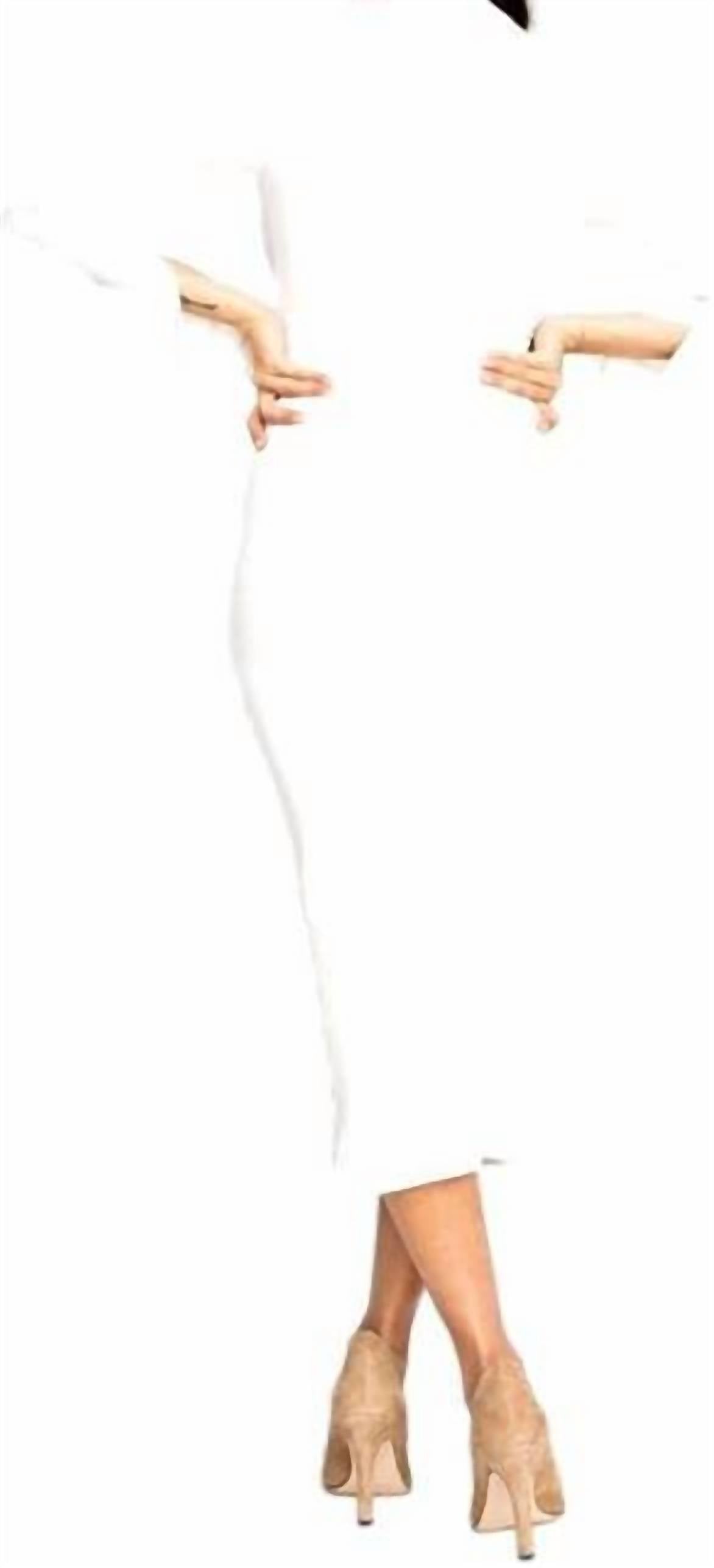 Good American - Strut Midi Dress
