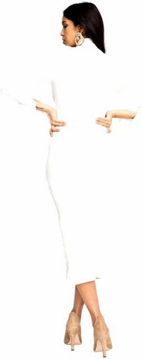 Good American - Strut Midi Dress