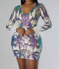 Good Time Usa - Clock Strikes Midnight Dress