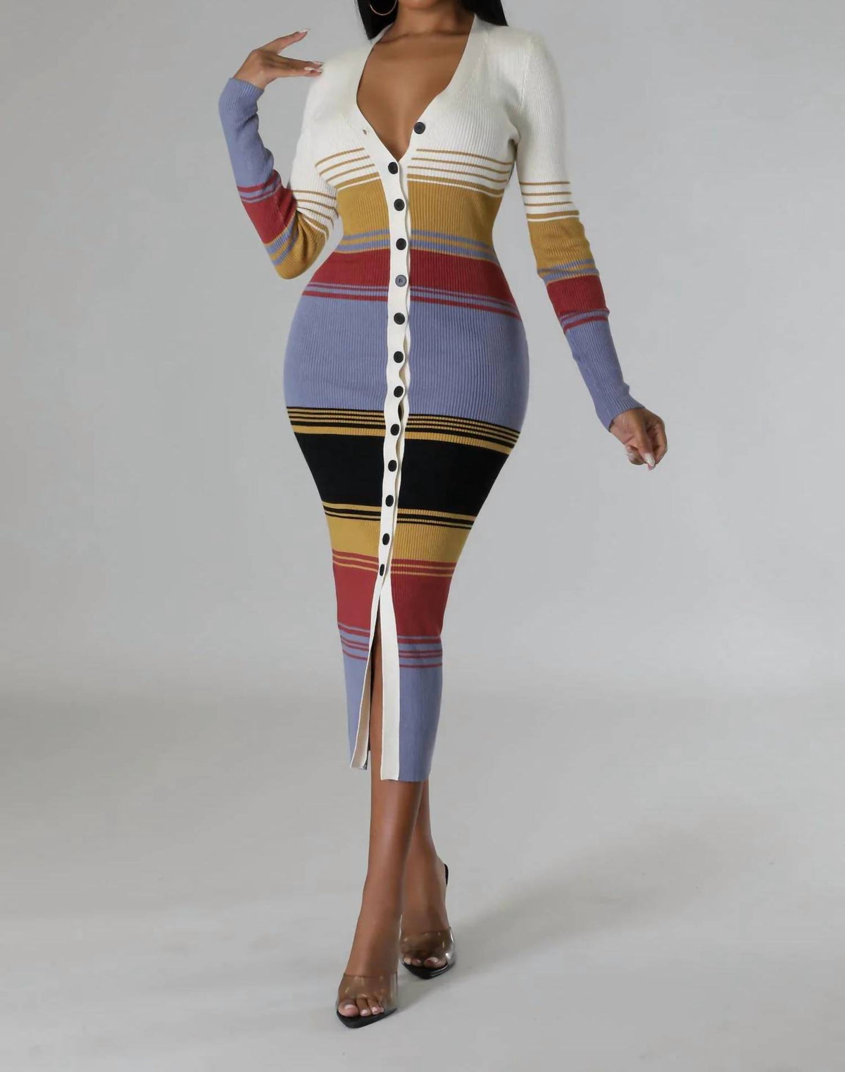 Good Time Usa - Fine Lines Pants Set