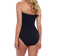 Gottex - Bandeau One Piece Swimsuit - bikinis - black - clothing