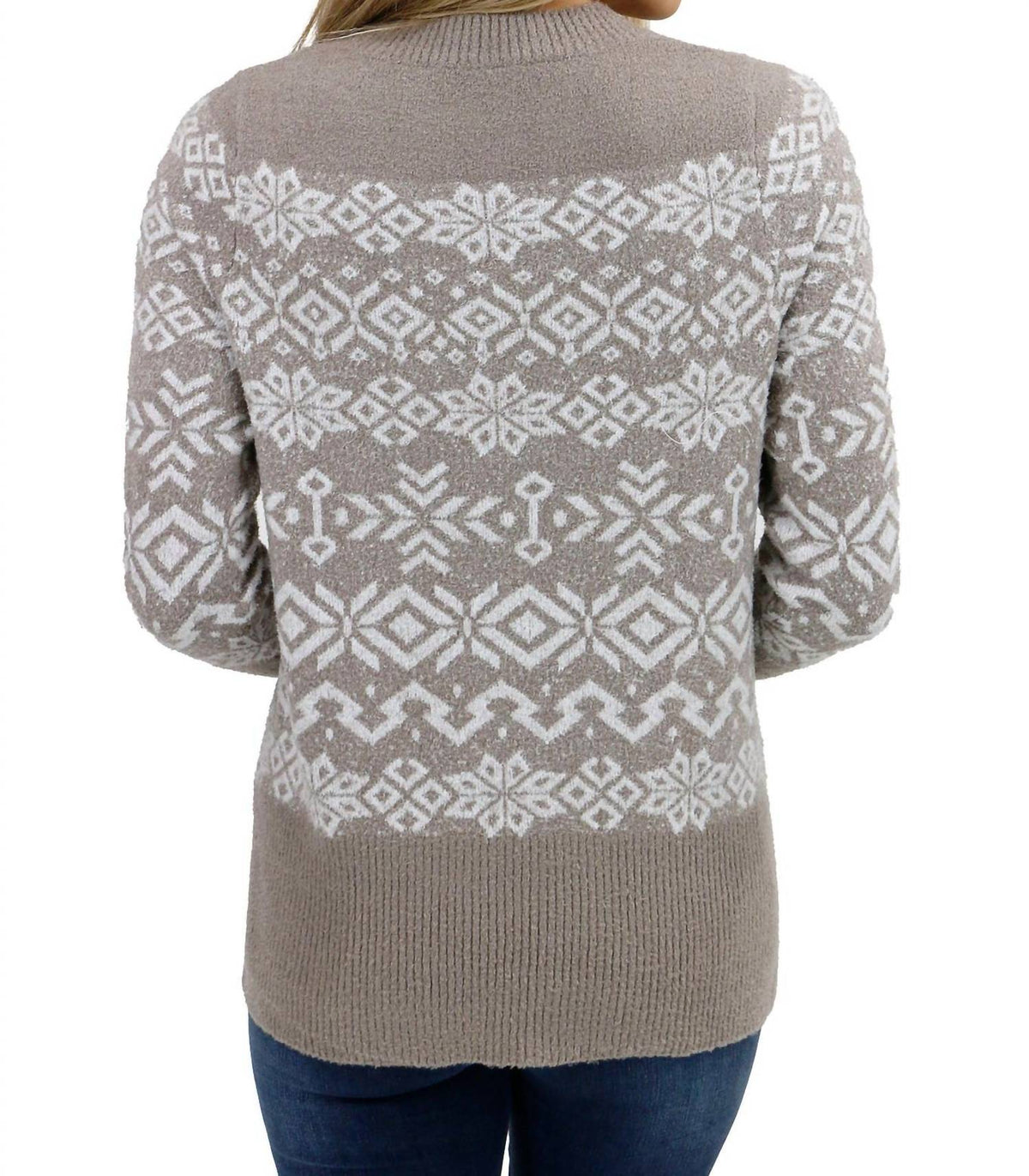 Grace And Lace - Bambü Snowflake Sweater