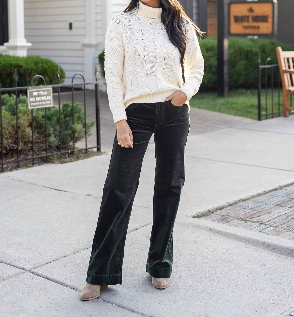 Grace And Lace - Cable Knit Sweater