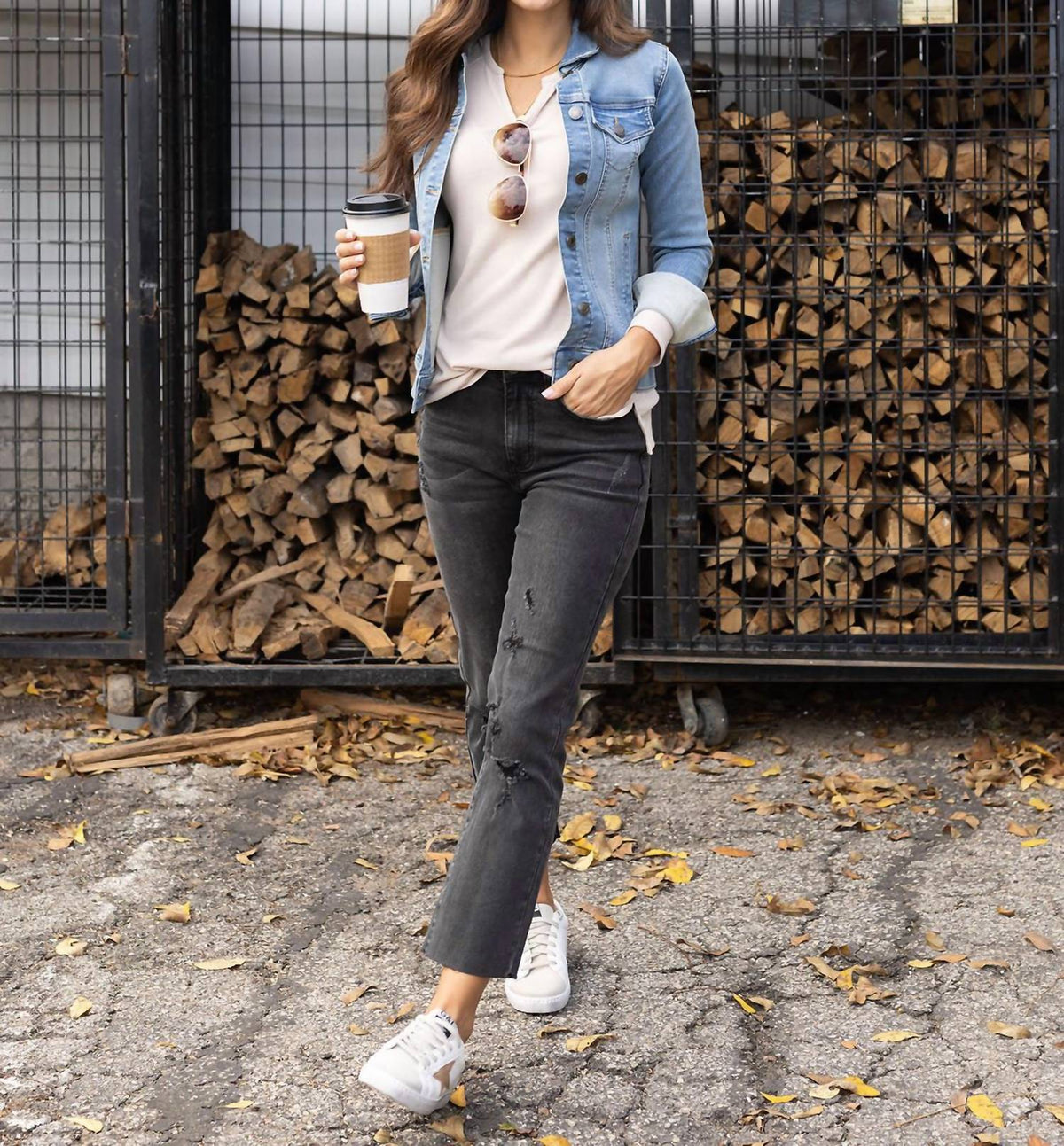 Grace And Lace - Micro Waffle Long Sleeve Thermal