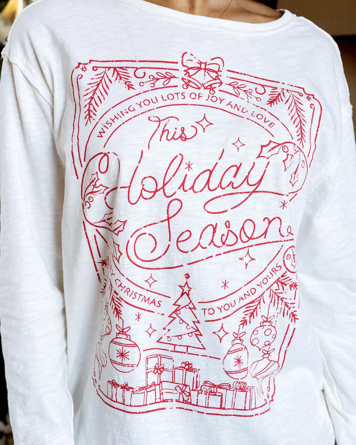 Grace And Lace - Women's Christmas Slub Graphic - clothing - cotton - graphic