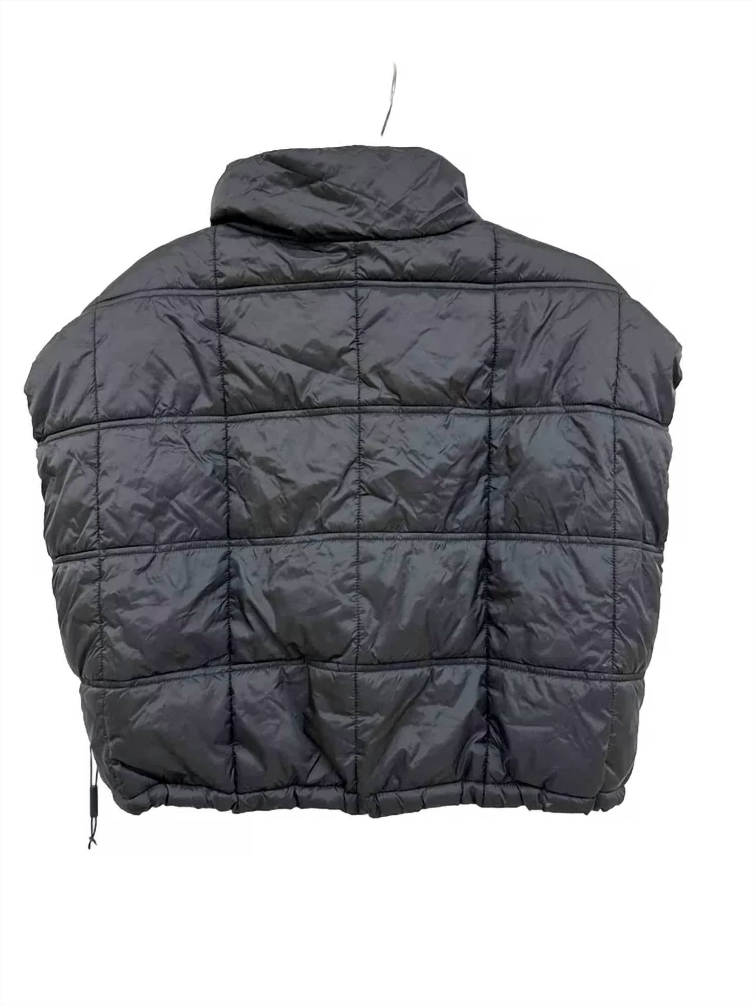 Grace & Grandeur - Women's Soho Quilted Vest - black - clothing - jackets