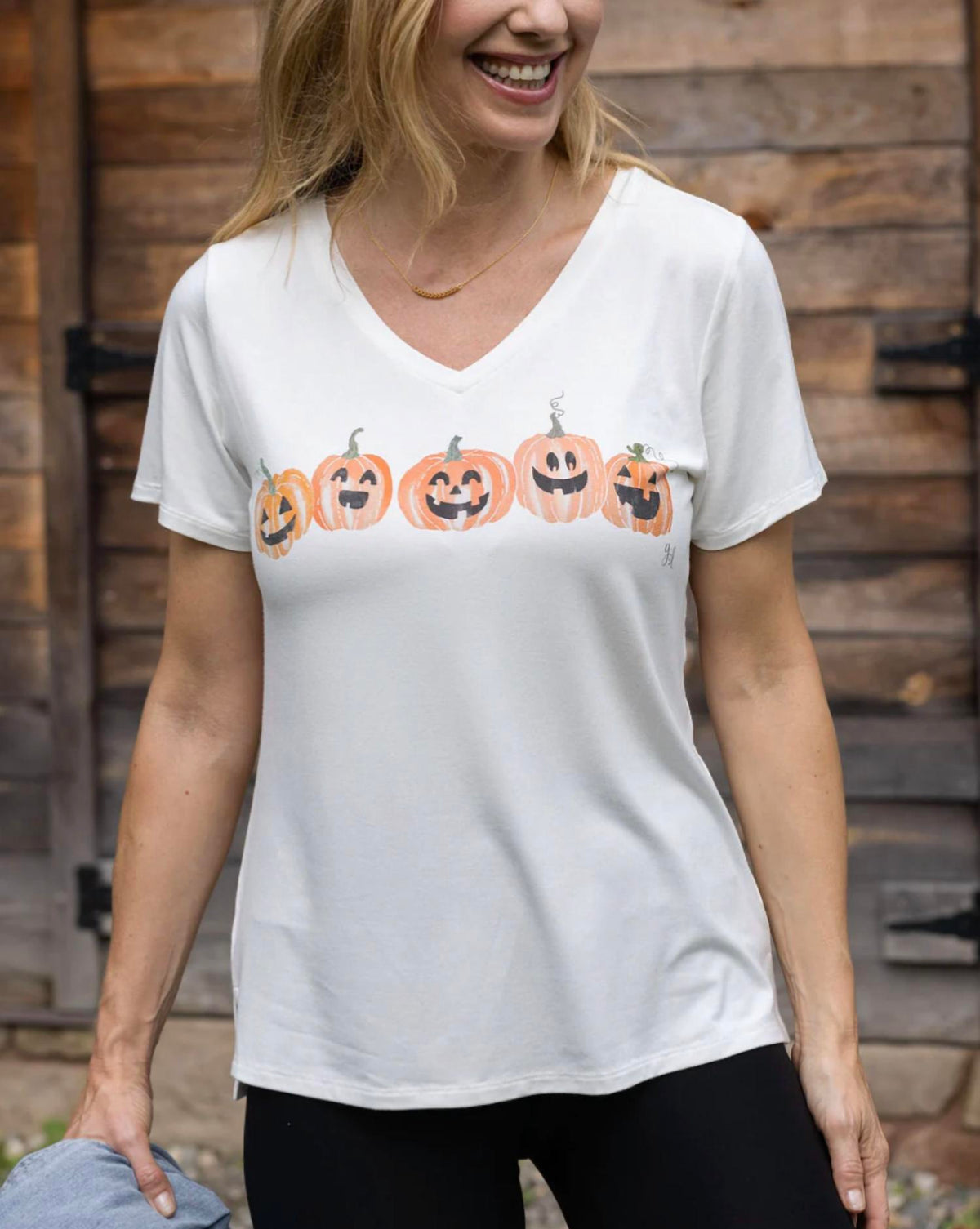 Grace & Lace - Pumpkin Graphic Tee
