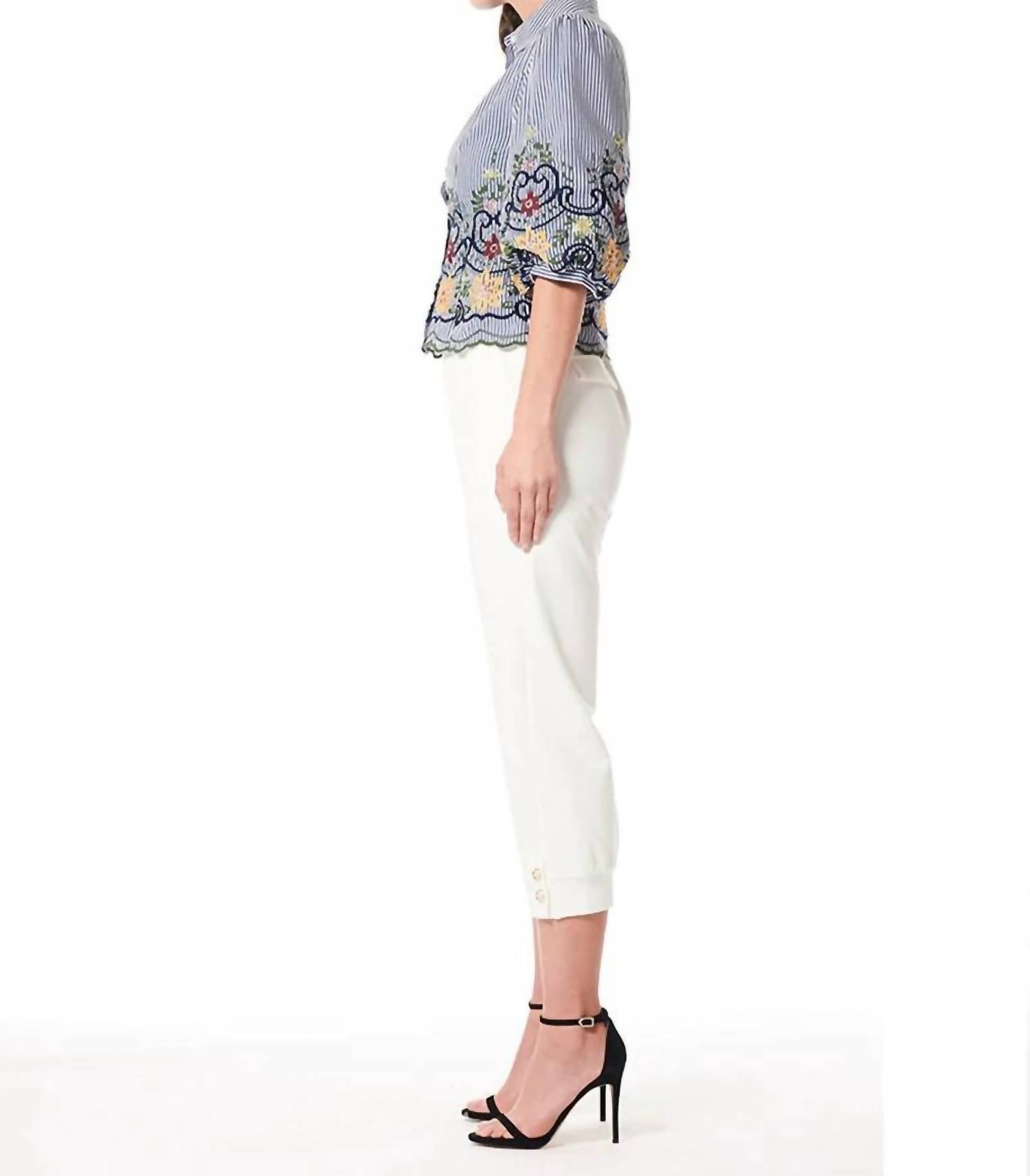 Gracia - Capri Pants - ankle - clothing - cropped