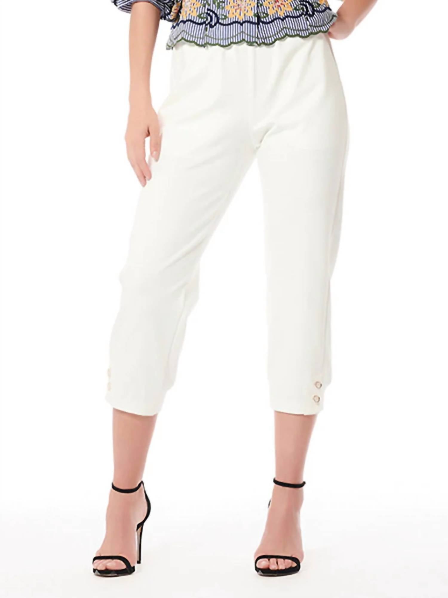 Gracia - Capri Pants - ankle - clothing - cropped