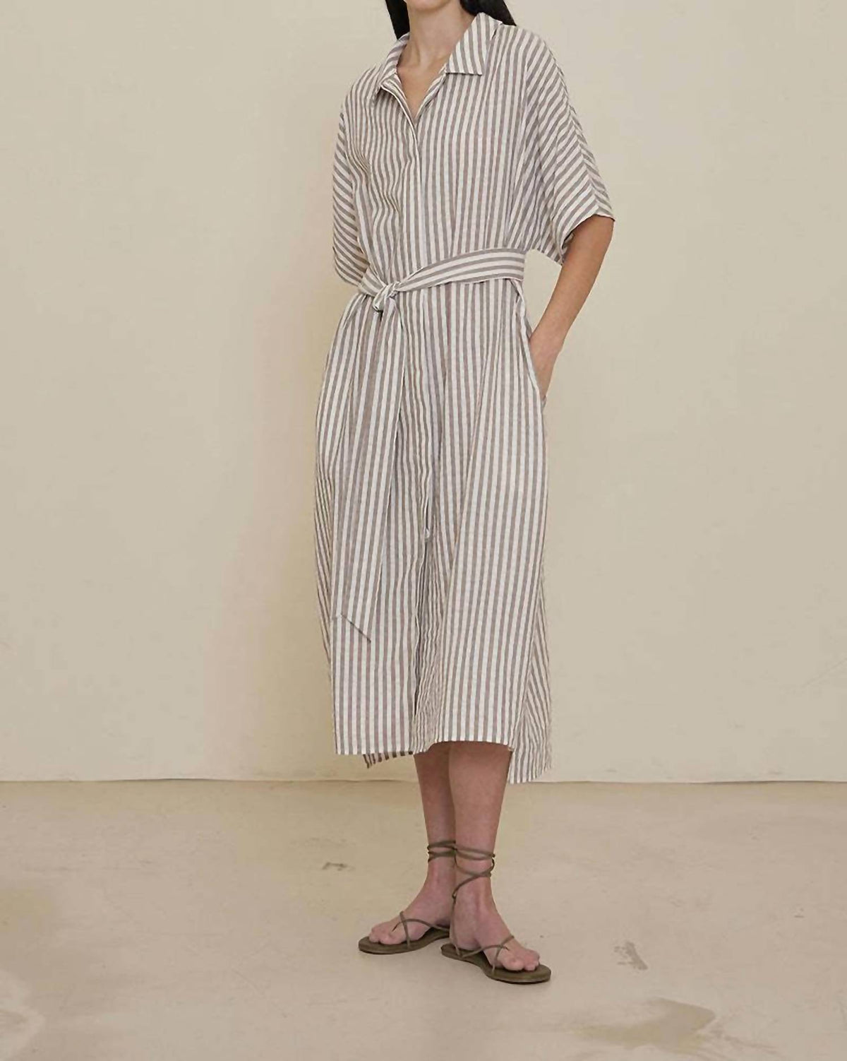 Grade & Gather - Loose Boxy Midi Dress