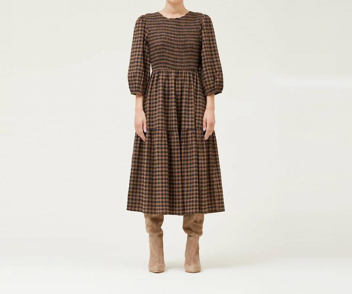 Grade & Gather - Smocked Gingham Dress