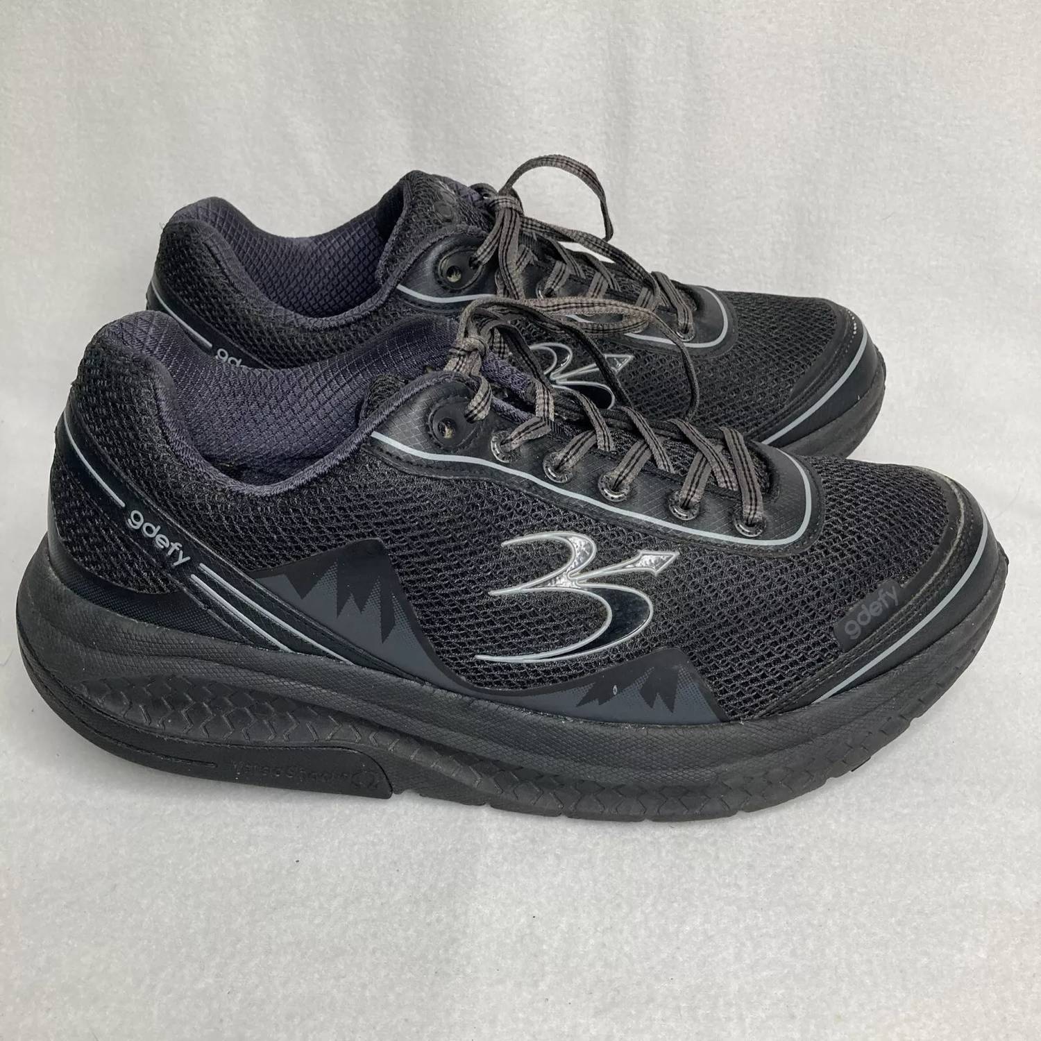 Gravity Defyer - Men's Mighty Walk Athletic Shoes - athletic - shoes - black - men