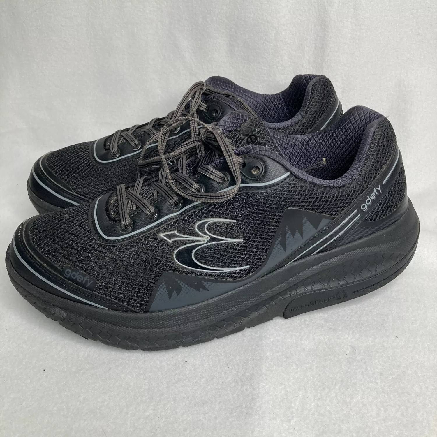 Gravity Defyer - Men's Mighty Walk Athletic Shoes - athletic - shoes - black - men