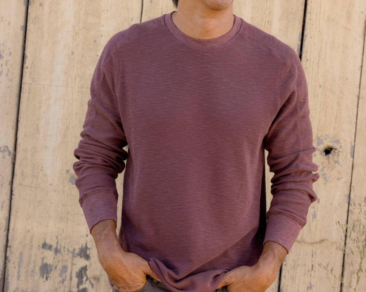 Grayers - Clint Cotton Waffle Crewneck Tee
