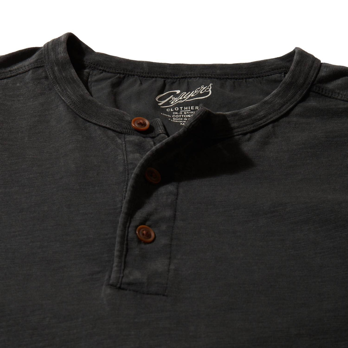 Grayers - Hewitt Garment Dyed Henley