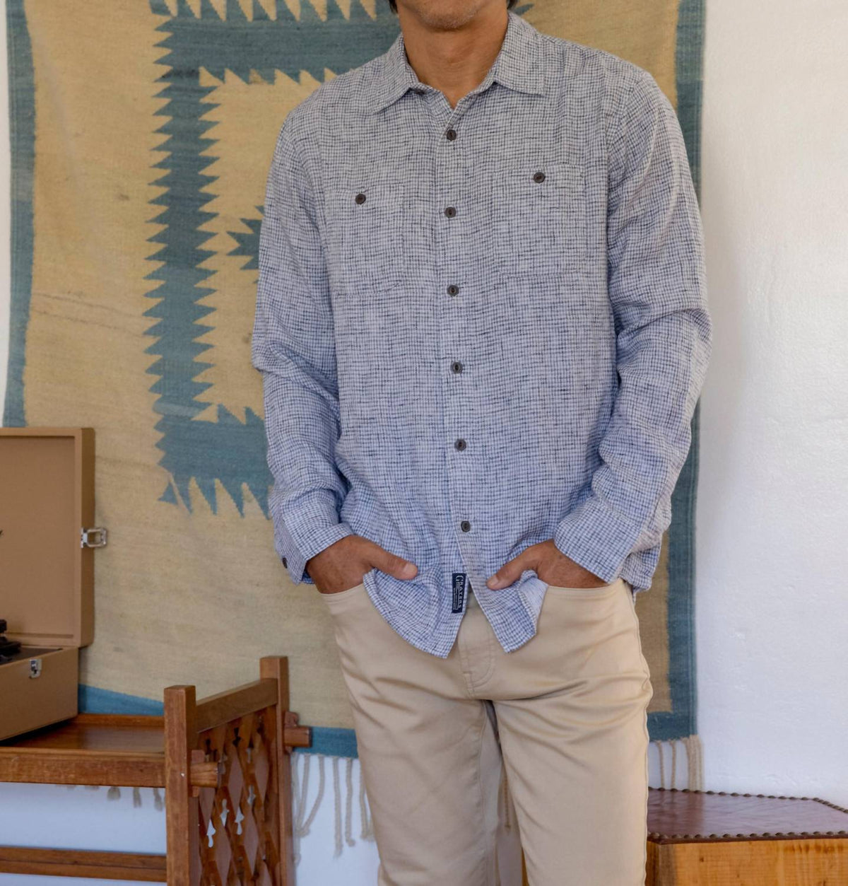 Grayers - Houndstooth Double Cloth Workshirt